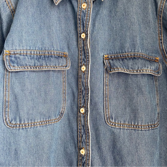 Treasure & Bond Nordstrom Denim Jean Shirt Jacket - Picture 3 of 8